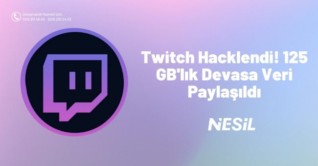 Twitch Hacklendi! 125 GB’lık Devasa Veri Paylaşıldı