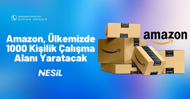 Amazon, Ülkemizde 1000 Kişilik Çalışma Alanı Yaratacak