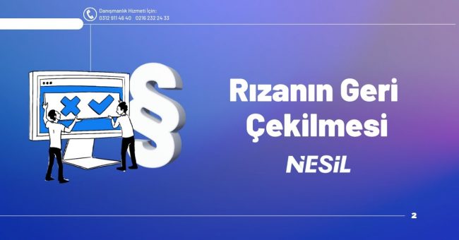 Rızanın Geri Çekilmesi