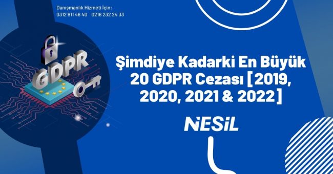 Şimdiye Kadarki En Büyük 20 GDPR Cezası [2019, 2020, 2021 & 2022]