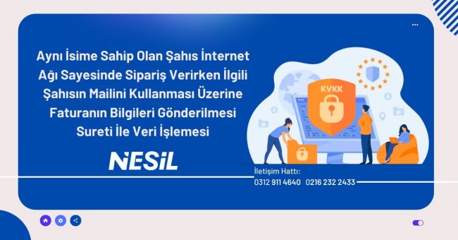 Sipariş Verirken Mailin Kullanılması