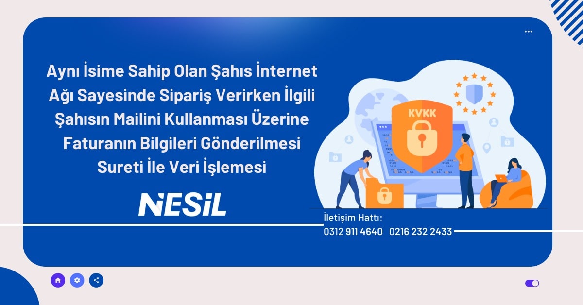 Sipariş Verirken Mailin Kullanılması