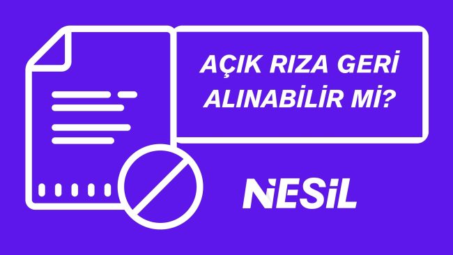 Açık rıza, kişisel verilerin işlenmesine ilişkin önemli bir onay mekanizması olarak işlev görür. Ancak, veri koruma mevzuatları, bireylerin veri işleme izinlerini geri alma hakkına da vurgu yapar.