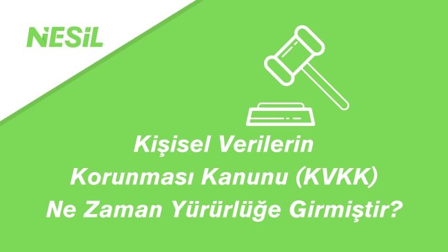 Kişisel verileri koruma kanunu ne zaman resmi gazetede yayınlanmıştır.