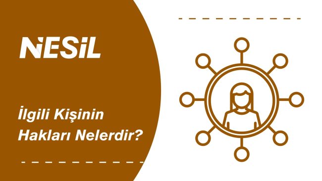 İlgili Kişinin Hakları İlgili Kişinin Hakları