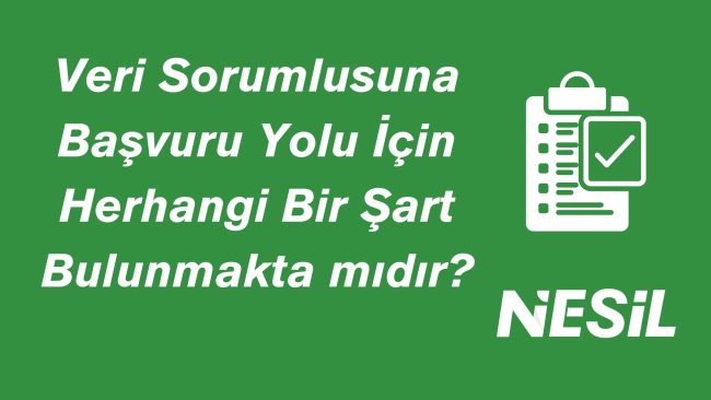 Başvuru Yolu İçin Herhangi Bir Şart Bulmak