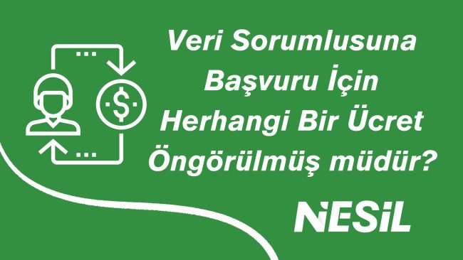 Başvuru İçin Herhangi Bir Ücret Öngörülmüştür
