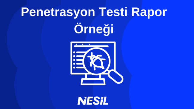 Penetrasyon Testi Rapor Örneği Penetrasyon Testi Raporu