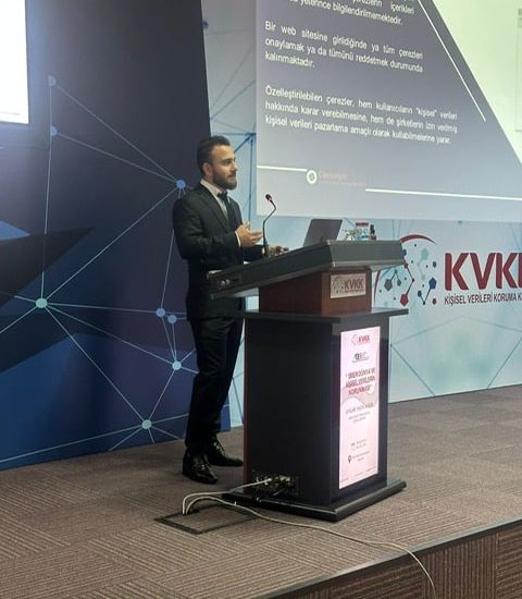 Kişisel Verileri Koruma Kurumu etkinliğinde Nesil Teknoloji tarafından gerçekleştirilen veri güvenliği sunumu