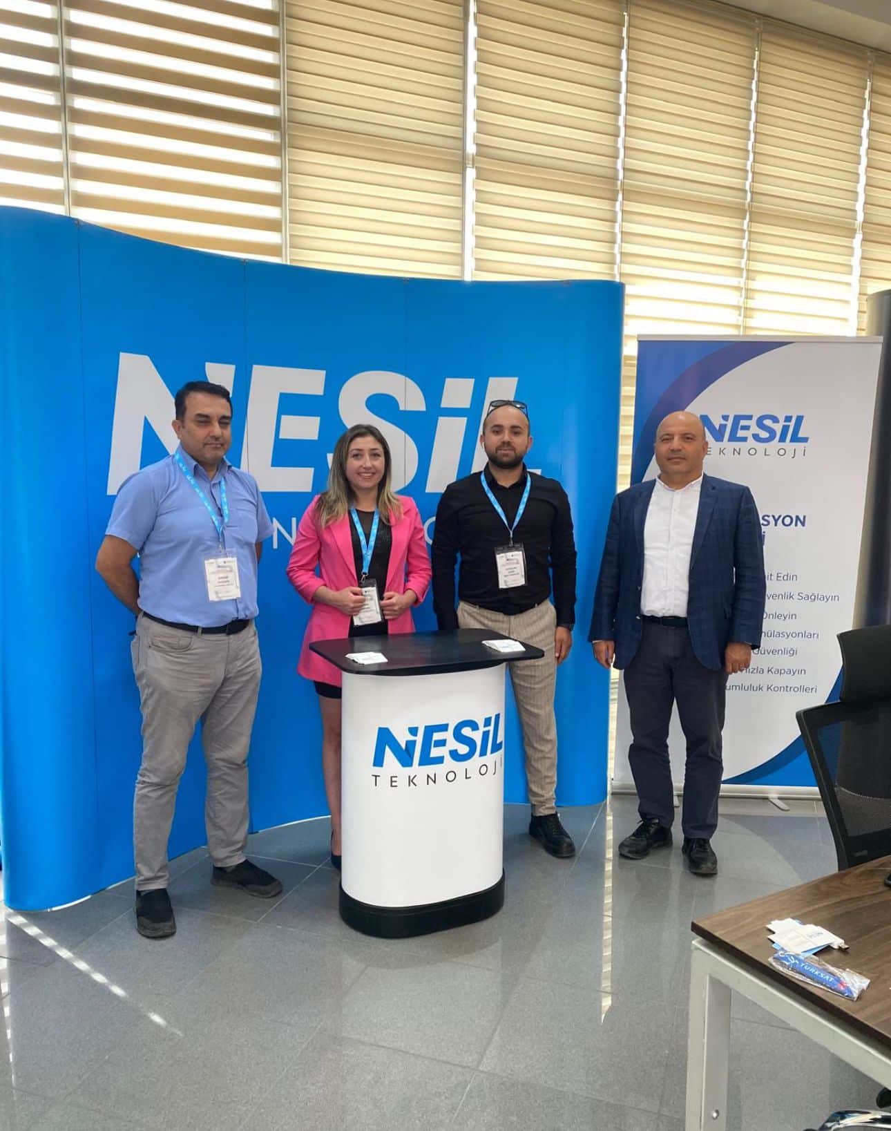 Veri Koruma Fuarı'nda Nesil Teknoloji standı ve TSE 13298 uyumlu çözümler