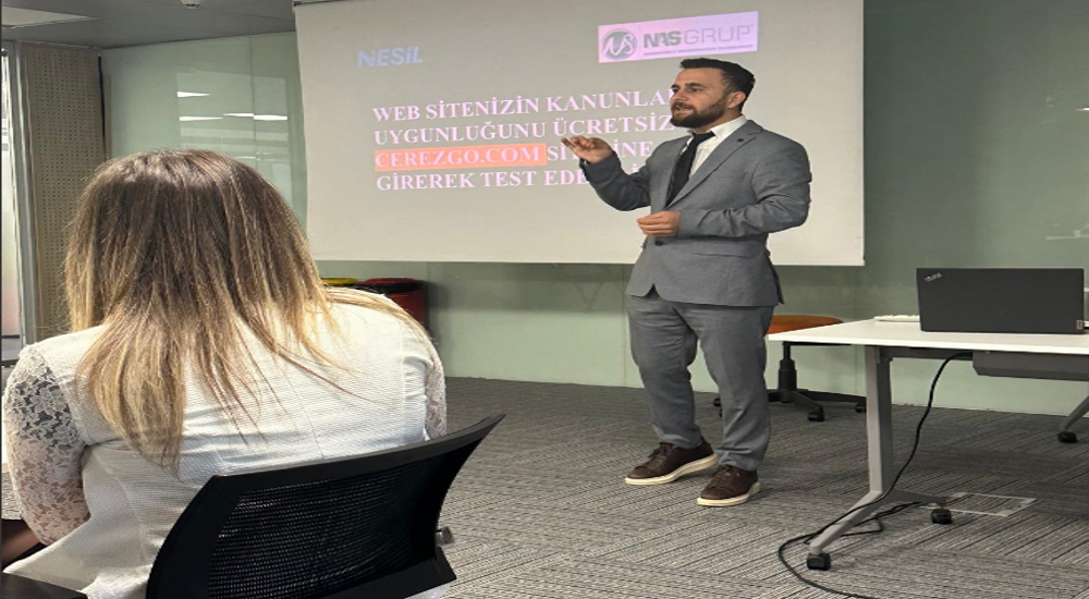 Turkcell Ankara Plaza Genel Müdürlük çalışanlarına Nesil Teknoloji tarafından verilen KVKK ve siber güvenlik bilgilendirmesi