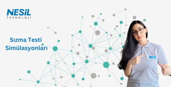 Sizma testi simulasyonlari