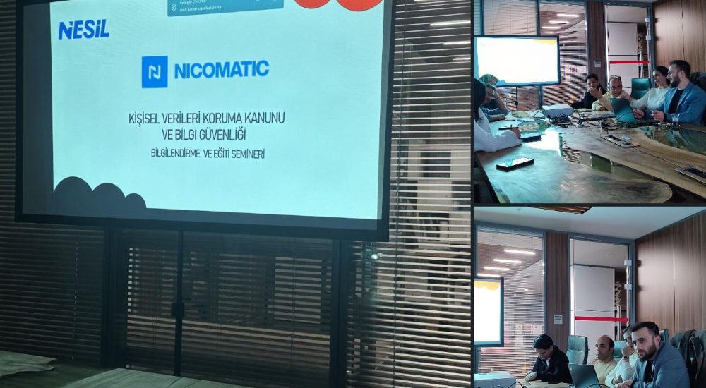 Fransa merkezli Nicomatic şirketinde Nesil Teknoloji tarafından gerçekleştirilen kişisel veri güvenliği denetimi