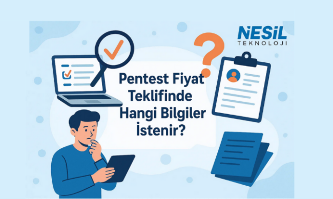 pentest fiyat bilgisi