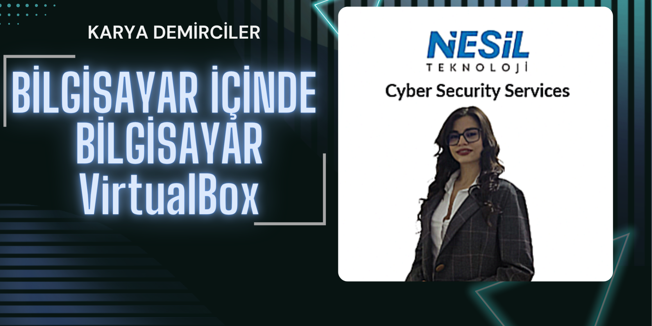 "Bilgisayar içerisinde bilgisayar" konseptini gösteren içerik