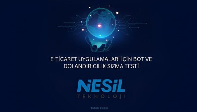 Bot ve Dolandırıcılık Saldırılarına Karşı Güvenlik Testi Yaklaşımı Devre çizgileriyle şekillendirilmiş iki el, parlayan dijital bir küreyi kavrıyor. Küre üzerinde ağ bağlantılarını simgeleyen çizgiler ve düğümler yer alıyor. Görsel, küresel dijital bağlantıyı ve teknolojiyi temsil ediyor."