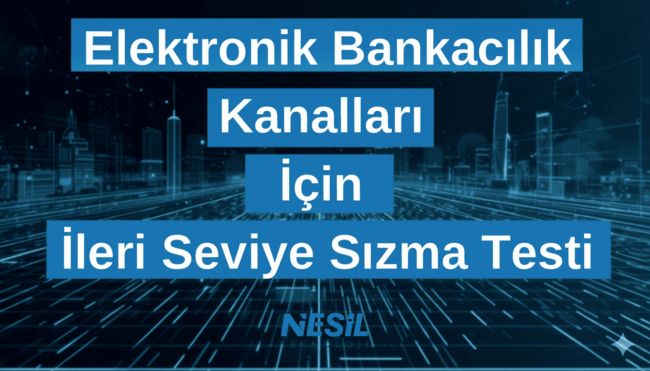 Elektronik bankacılık kanalları için yapılan sızma testleri, bankaların dijital sistemlerindeki güvenlik açıklarını bulup, finansal verileri korumak amacıyla gerçekleştirilir. Bu testler, hacker saldırılarına karşı önleyici bir kalkan görevi görür.