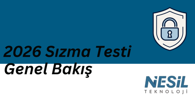 Sizma Testi Genel Bakis 1