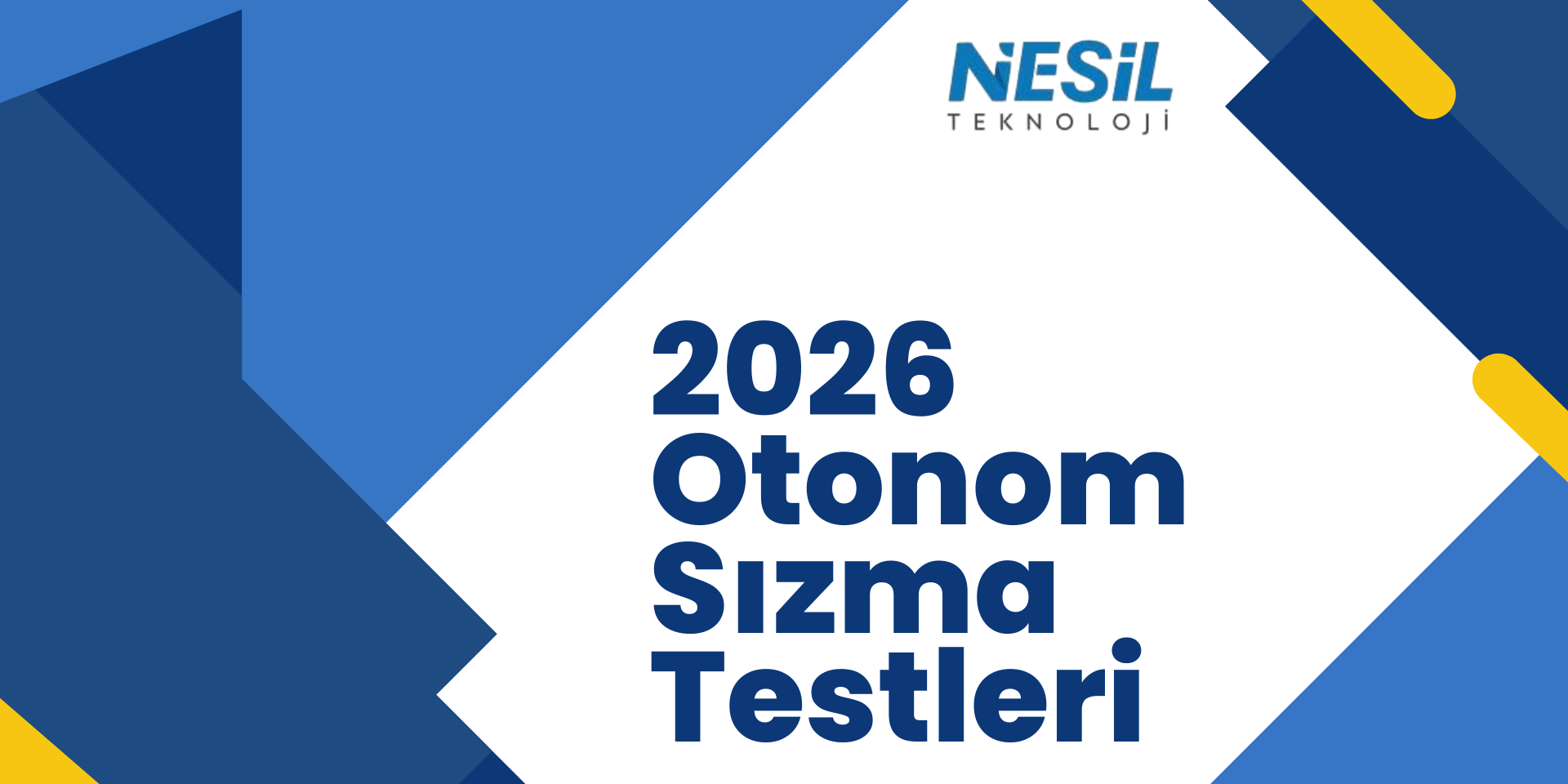 2026 Otonom Sızma Tesleri Otonom Sizma Tesleri