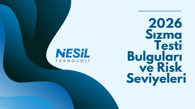 2026 Sızma Testi Bulguları ve Risk Seviyeleri Sizma Testi Bulgulari ve Risk Seviyeleri