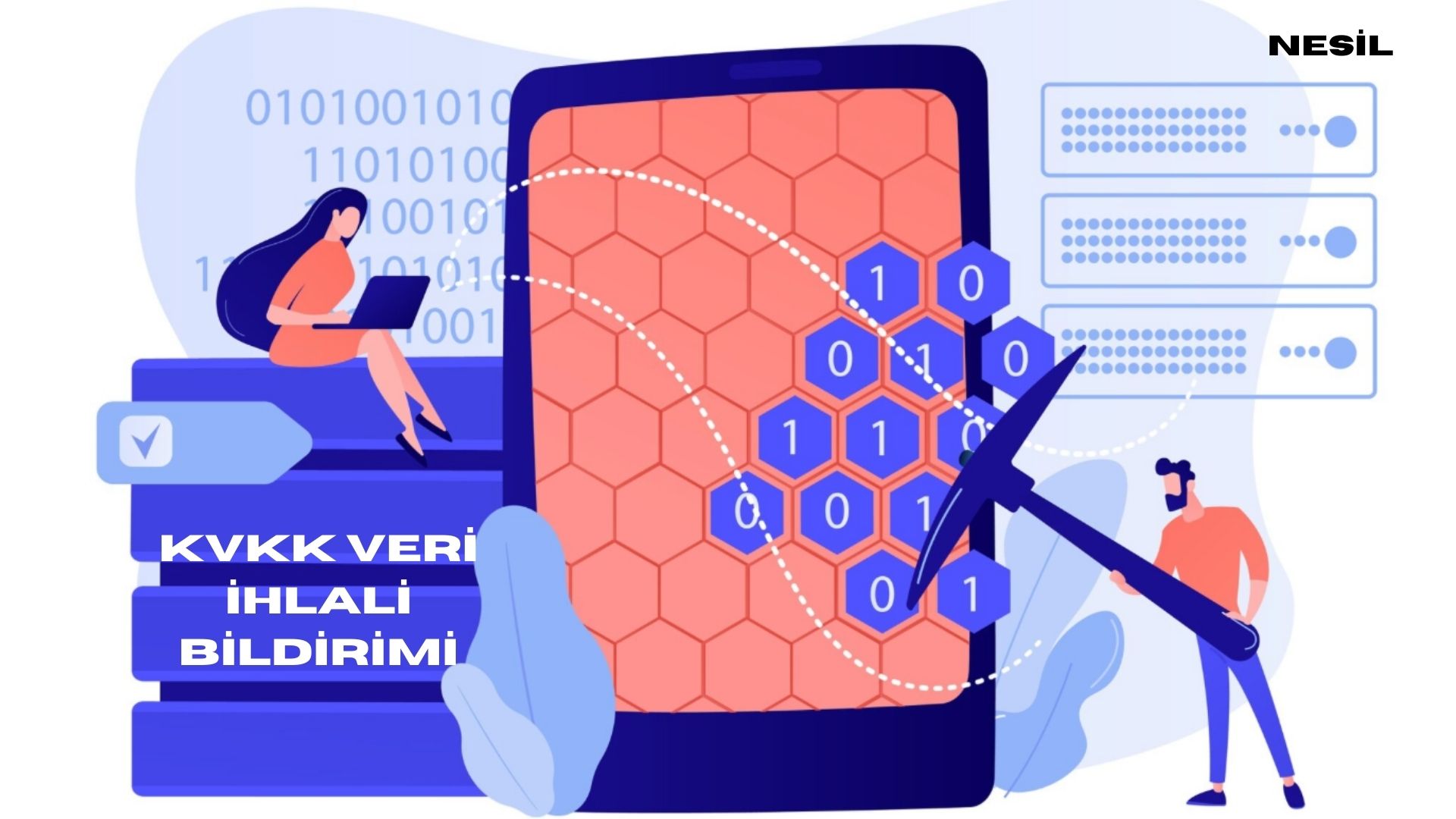 Nesil Teknoloji 72 saatlik veri ihlali müdahale takvimi ve siber olaylara karşı 4 katmanlı kurumsal savunma mimarisi şeması.
