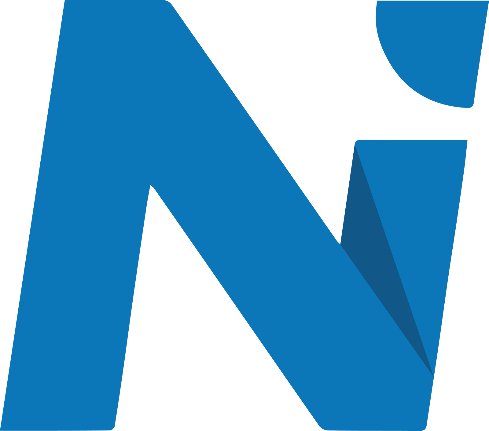 Nesil logosundaki N harfi ve koyu kat yüzeyi